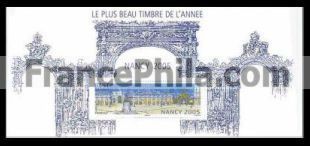 France Mini-sheet Yv. 14 - Nancy