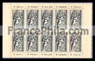 France Booklet Red Cross 1952