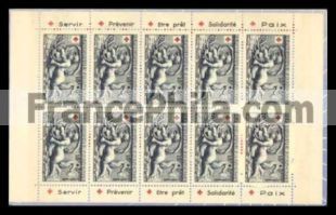 France Booklet Red Cross 1952