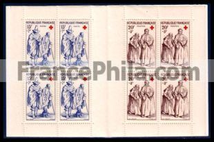 France Booklet Red Cross 1957