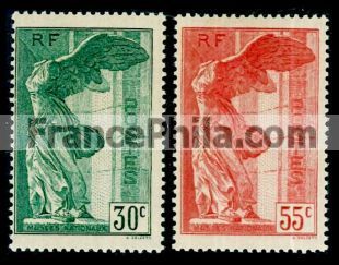 France stamp Yv. 354/355
