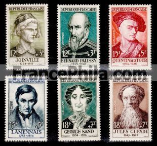 France stamp Yv. 1108/1113