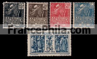 France stamp Yv. 270/274