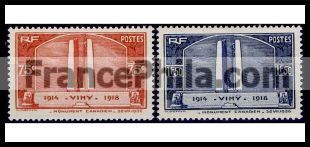 France stamp Yv. 316/317