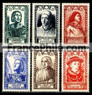 France stamp Yv. 765/770