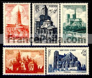 France stamp Yv. 772/776