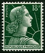 France stamp Yv. 1011 A
