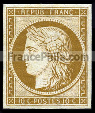 France stamp Yv. 1