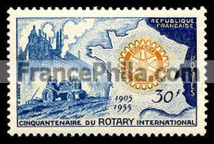 France stamp Yv. 1009