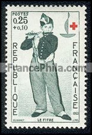 France stamp Yv. 1401