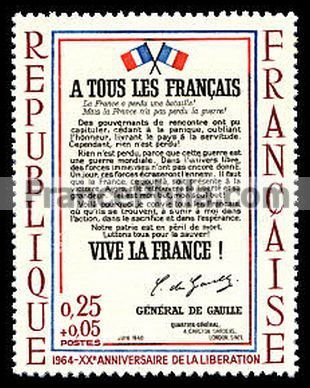 France stamp Yv. 1408