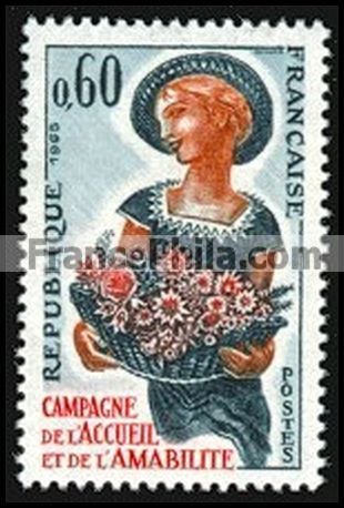 France stamp Yv. 1449