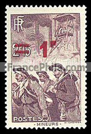 France stamp Yv. 489