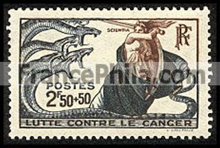 France stamp Yv. 496