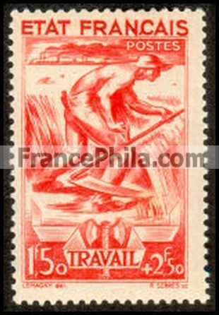 France stamp Yv. 577