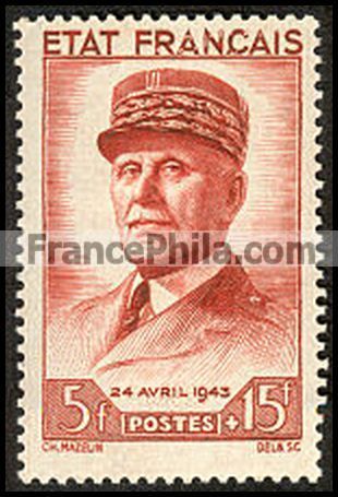 France stamp Yv. 580