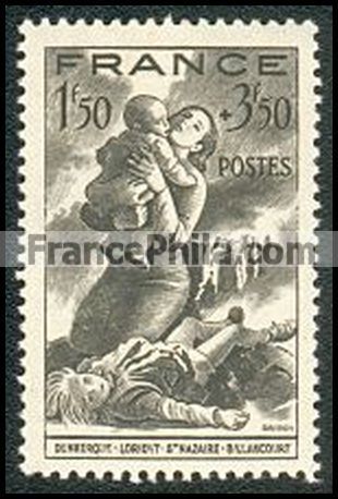 France stamp Yv. 584