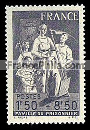 France stamp Yv. 585