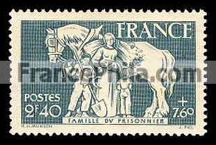 France stamp Yv. 586