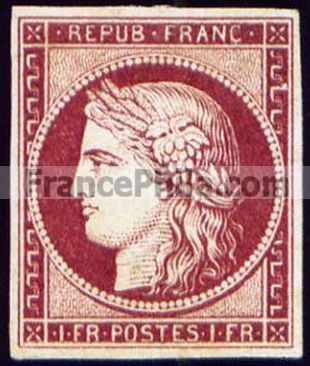 France stamp Yv. 6