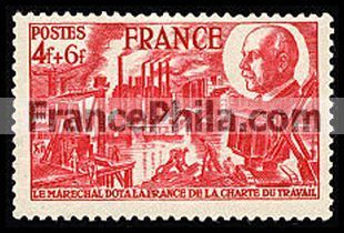 France stamp Yv. 608