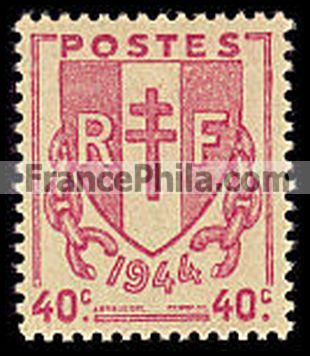 France stamp Yv. 672