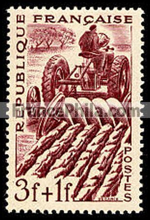 France stamp Yv. 823