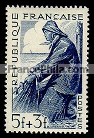 France stamp Yv. 824