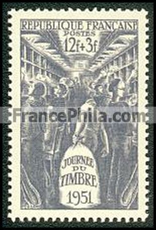 France stamp Yv. 879