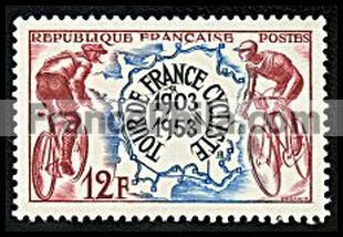 France stamp Yv. 955