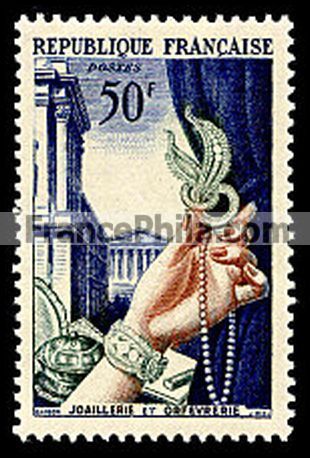 France stamp Yv. 973