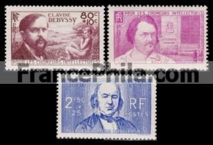 France stamp Yv. 462/464