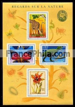 France Block Yv. 31 - Nature de France