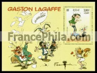 France Block Yv. 34 - Gaston Lagaffe