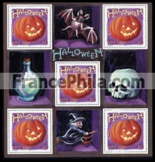 France Block Yv. 40 - Halloween
