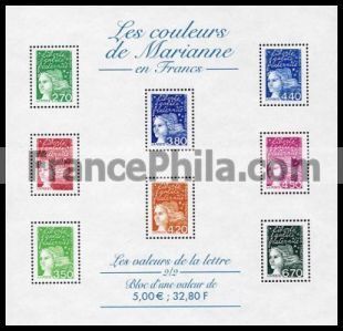 France Block Yv. 42 - Marianne