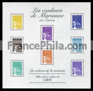 France Block Yv. 44 - Marianne